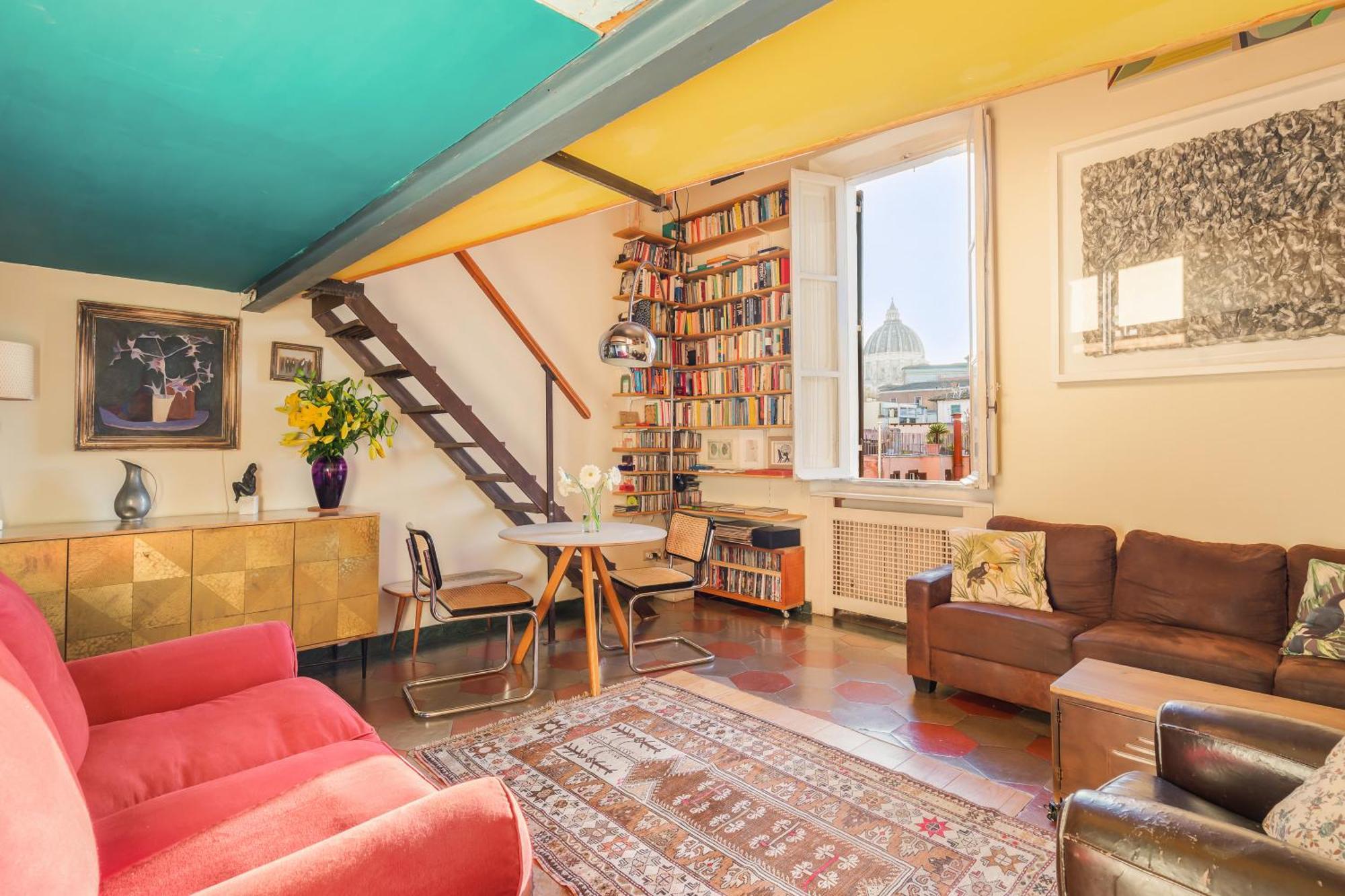 Apartamento Penthouse In Exclusive Borgo Pio District Roma Exterior foto