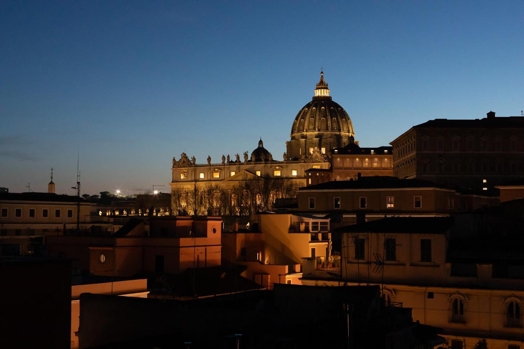 Apartamento Penthouse In Exclusive Borgo Pio District Roma Exterior foto